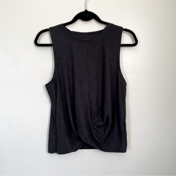 Old Navy Tops - Old Navy | Gray Twist Front Muscle Tank | Size Medium